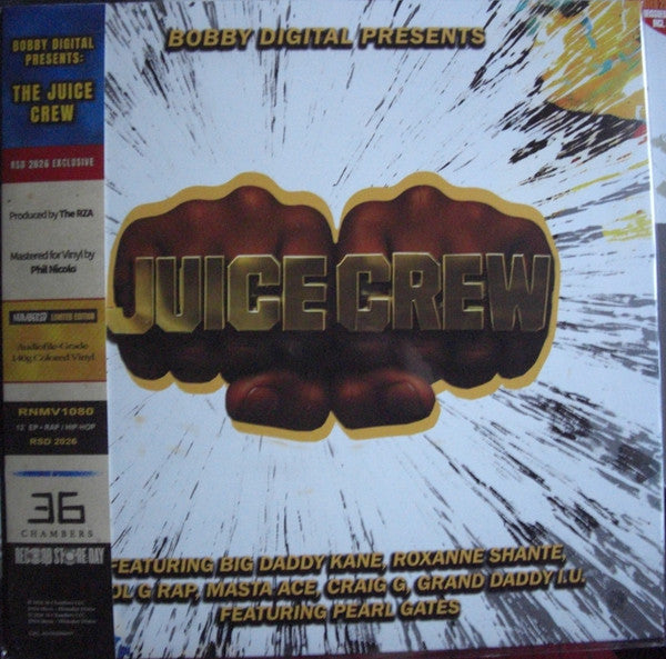 Bobby Digital Presents Juice Crew* - Juice Crew (12", EP, RSD, Ltd, Num)