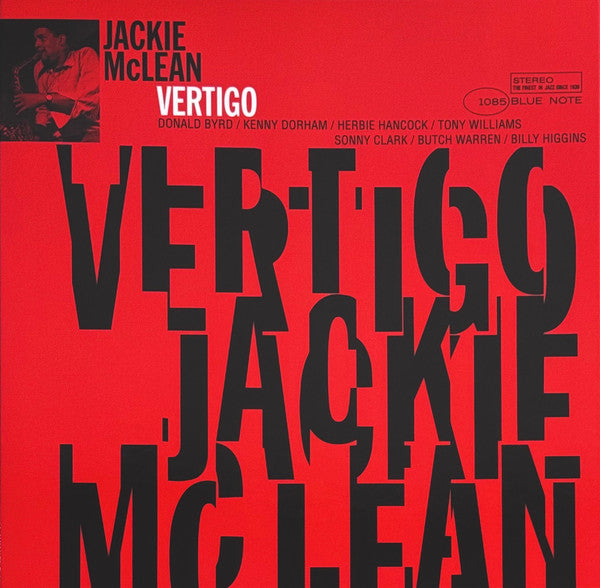 Jackie McLean - Vertigo (LP, Album, RE, Gat)