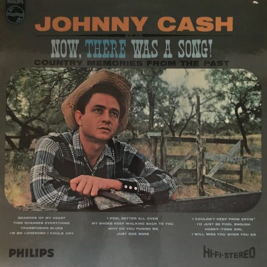 Johnny Cash - Now, There Was A Song! (LP, Album)