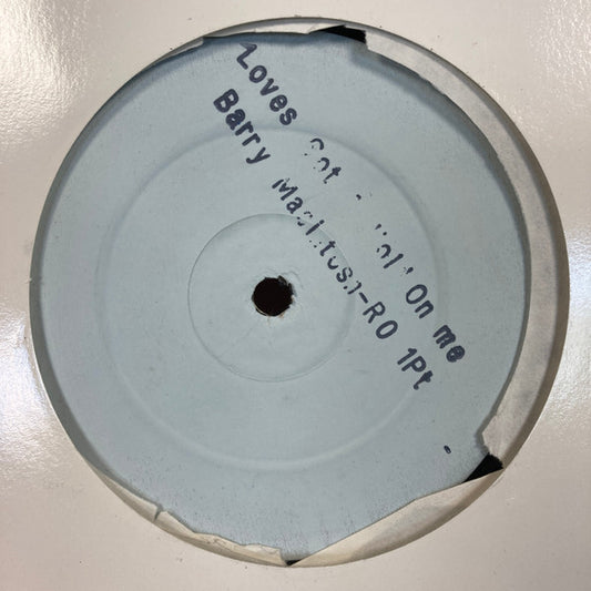 Barry Macintosh - Love's Got A Hold On Me (12", Promo, W/Lbl)