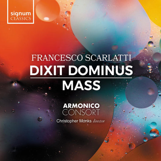 Francesco Scarlatti - Armonico Consort, Christopher Monks - Dixit Dominus – Mass (CD, Album)