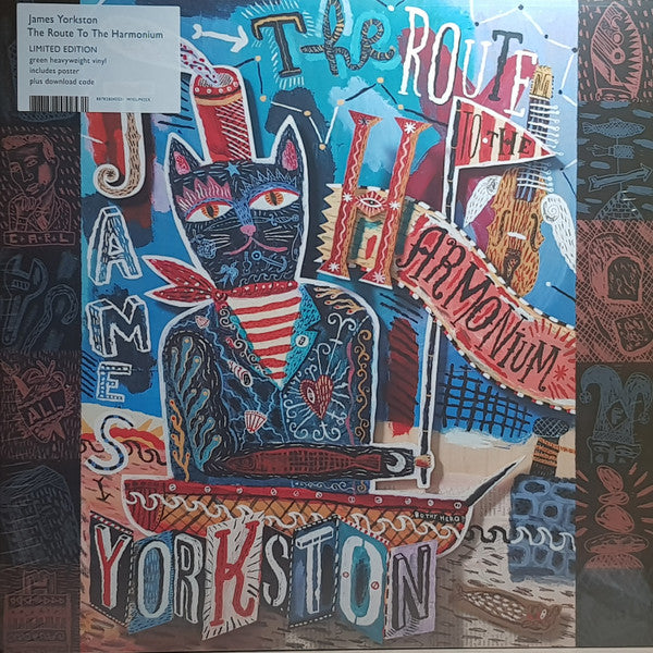 James Yorkston - The Route To The Harmonium (LP, Album, Ltd, Gre)