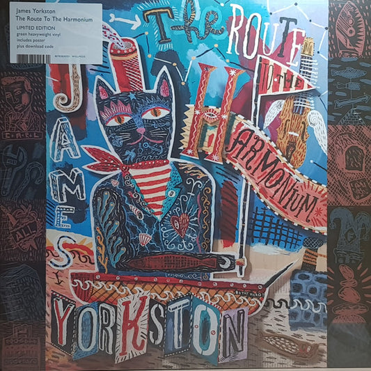 James Yorkston - The Route To The Harmonium (LP, Album, Ltd, Gre)