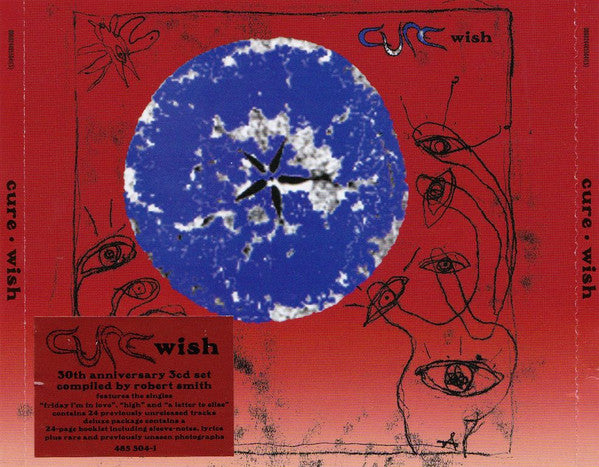 Cure* - Wish (CD, Album, RE, RM + 2xCD, Album, RM + Dlx, Jew)