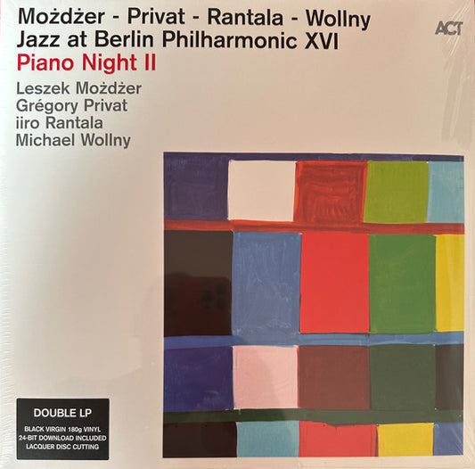 Możdżer* - Privat* - Rantala* - Wollny* - Jazz At Berlin Philharmonic XVI - Piano Night II (LP)