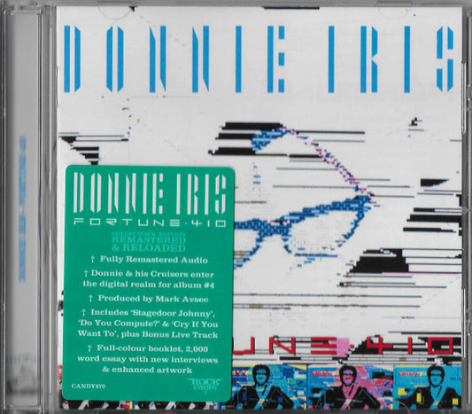 Donnie Iris - Fortune 410 (CD, Album, RE, RM)