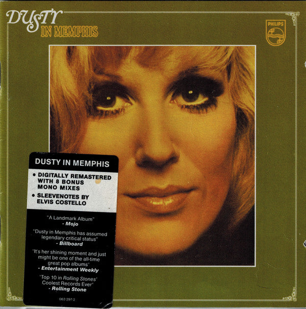 Dusty Springfield - Dusty In Memphis (CD, Album, RE, RM)