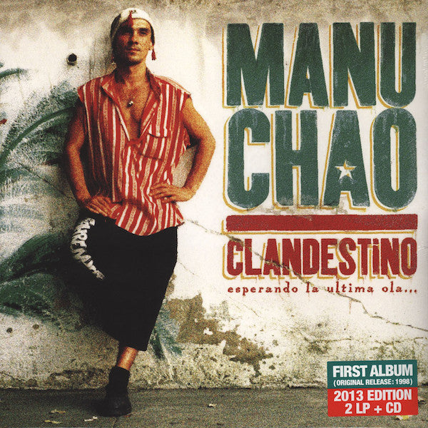 Manu Chao - Clandestino (2xLP, Album, RP + CD, Album, RP + RE, Gat)