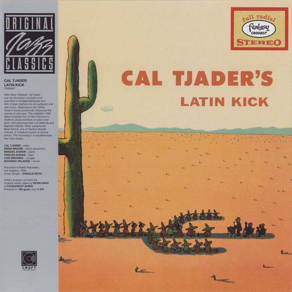 Cal Tjader - Latin Kick (LP, Album, RE, 180)