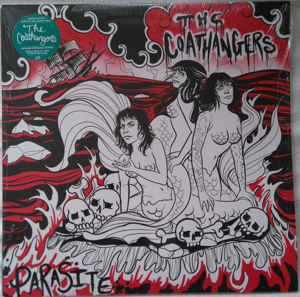 The Coathangers - Parasite (12", S/Sided, EP, Etch, Ltd, Gre)