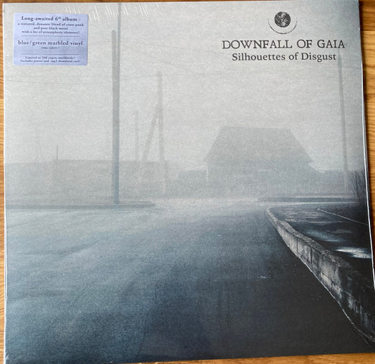 Downfall Of Gaia - Silhouettes Of Disgust (LP, Album, Ltd, blu)