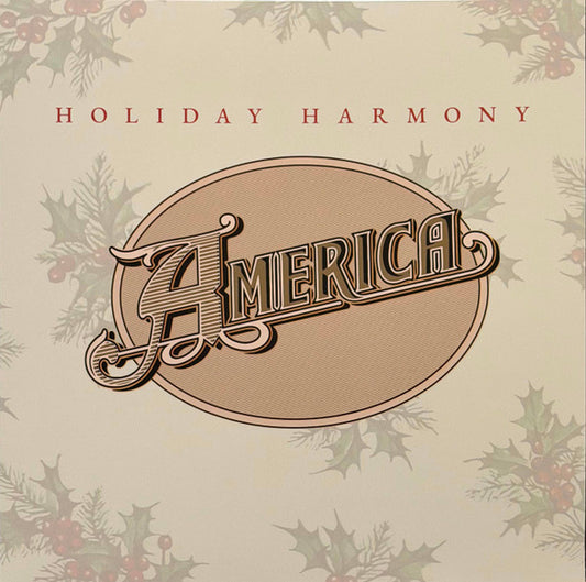America (2) - Holiday Harmony (LP, Album, Ltd, RE, Gol)