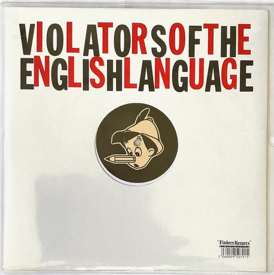Violators Of The English Language - Violators Of The English Language (LP, Red)