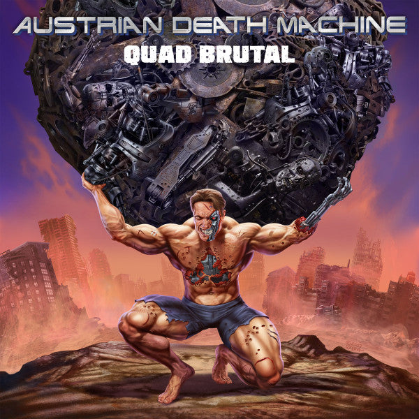 Austrian Death Machine - Quad Brutal (LP, Album, Ltd, Blu)