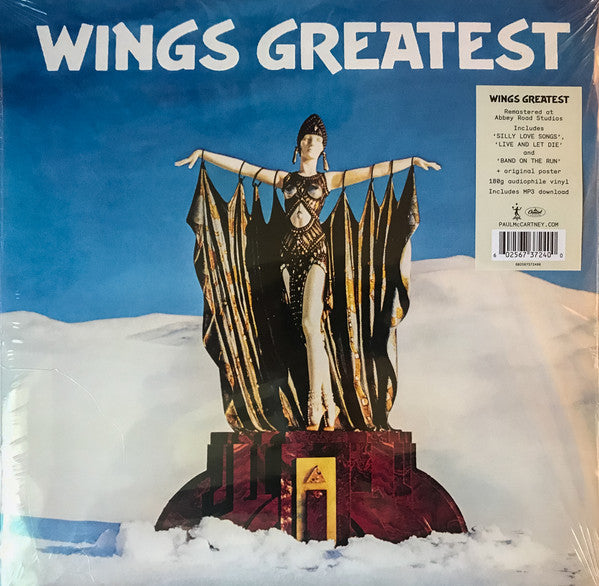 Wings (2) - Wings Greatest (LP, Comp, RE, RM, 180)