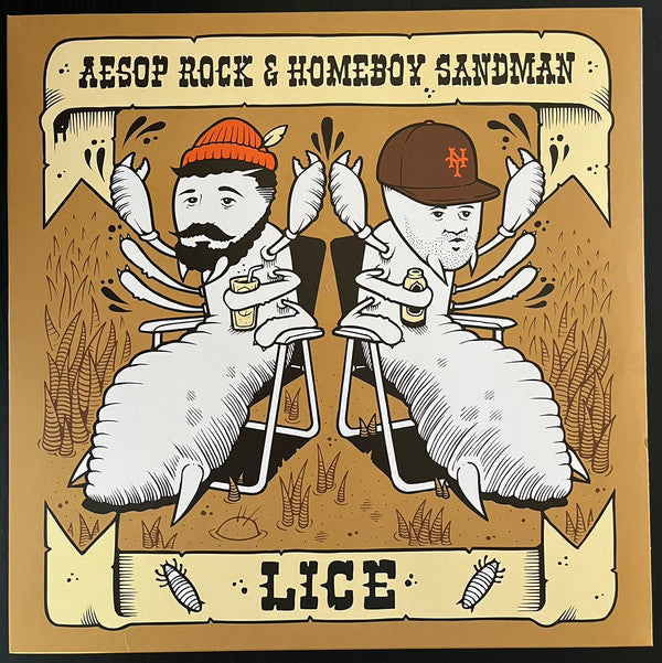 Aesop Rock & Homeboy Sandman - Lice (12", EP, RE)