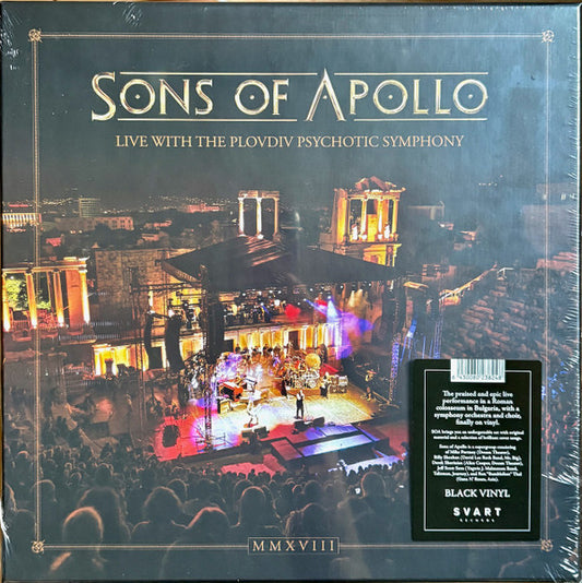 Sons Of Apollo - Live With The Plovdiv Psychotic Symphony MMXVIII (4xLP + Box, RE)