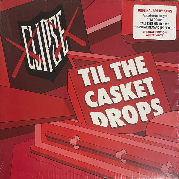 Clipse - Til The Casket Drops (LP, Album, RE, S/Edition, Whi)
