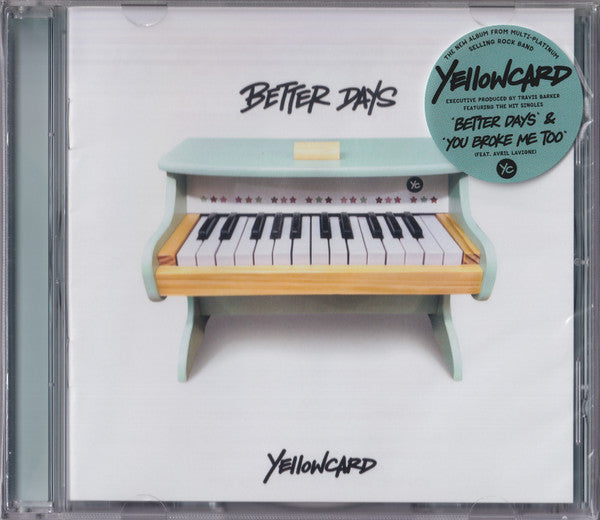 Yellowcard - Better Days (CD, Album)