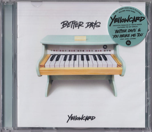 Yellowcard - Better Days (CD, Album)