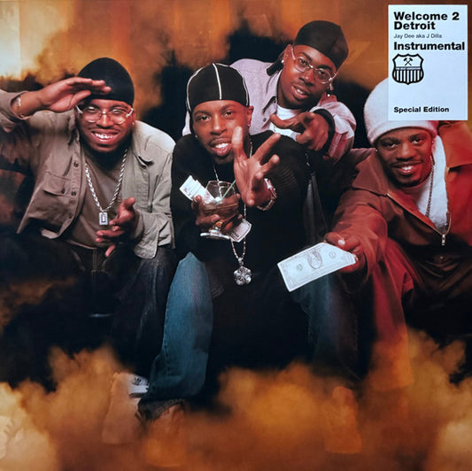 Jay Dee AKA J Dilla - Welcome 2 Detroit Instrumental (2xLP, Album, RE, S/Edition)