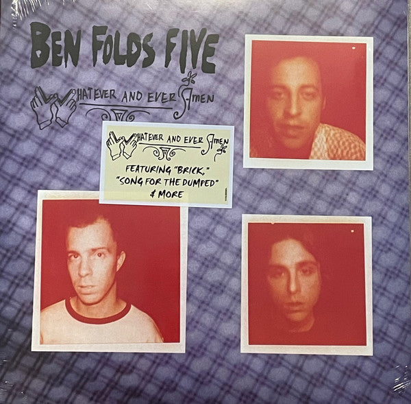 Ben Folds Five - Whatever And Ever Amen (LP, Album, RE)