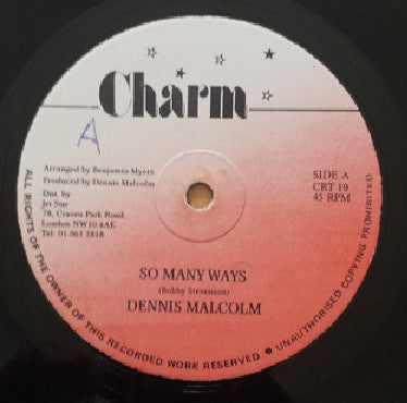 Dennis Malcolm - So Many Ways (12")