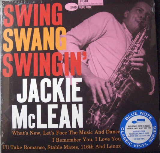 Jackie McLean - Swing, Swang, Swingin' (LP, Album, RE)