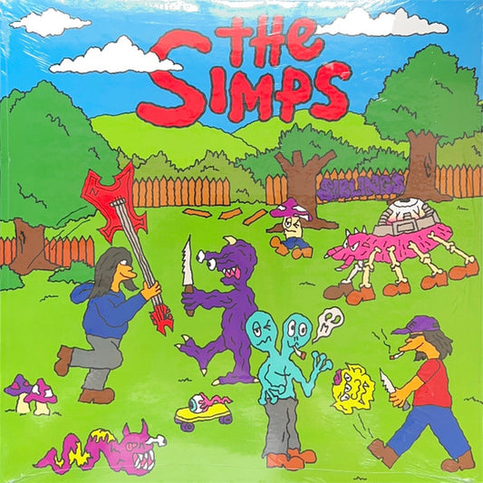 The Simps, Eyedress, Zzzahara - Siblings (LP, Album, Pin)