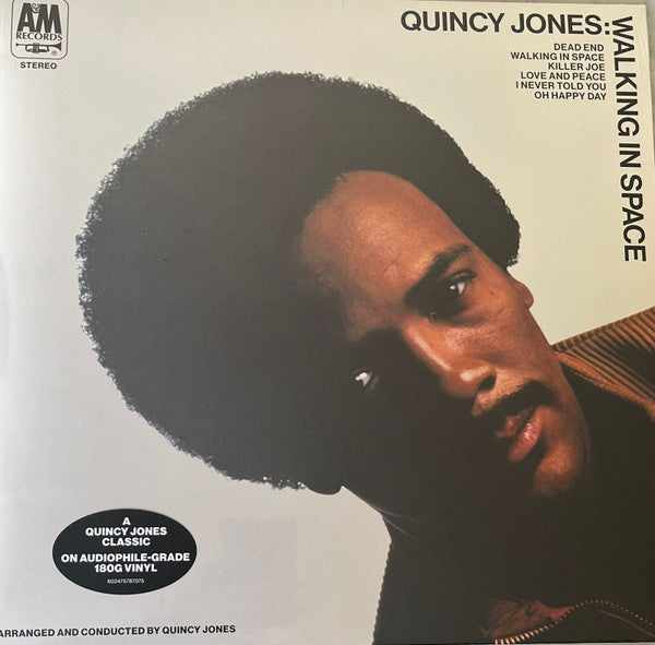 Quincy Jones - Walking in Space (LP, Album, RE, 180)