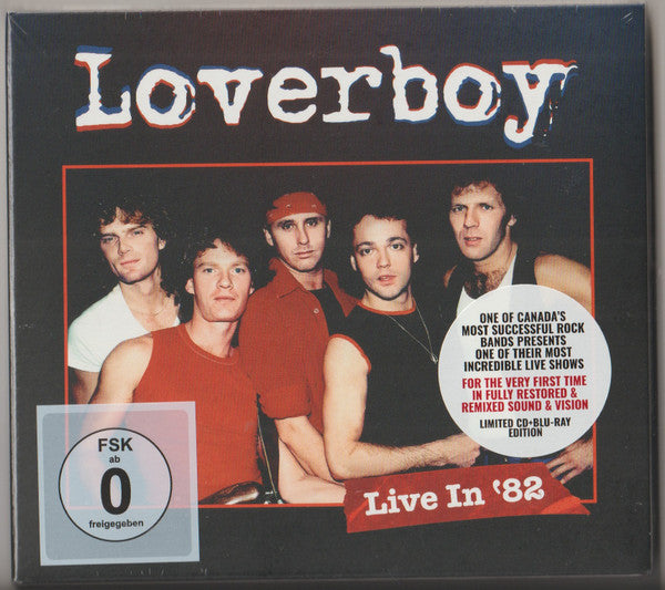 Loverboy - Live In '82 (CD, Album + Blu-ray + Ltd)