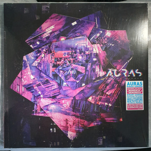 Auras (2) - Binary Garden (LP, Album, Ltd, Pur)
