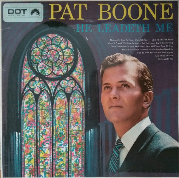 Pat Boone - He Leadeth Me (LP, Album)