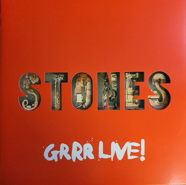 Stones* - Grrr Live!  (3xLP, Album, Ltd, S/Edition, Whi)