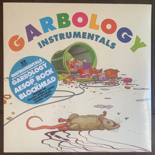 Aesop Rock X Blockhead - Garbology Instrumentals (2xLP, Album, Yel)