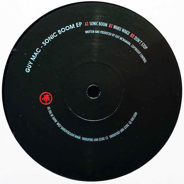 Guy Mac* - Sonic Boom EP (12", EP)