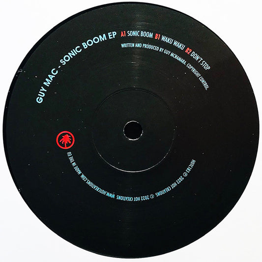 Guy Mac* - Sonic Boom EP (12", EP)