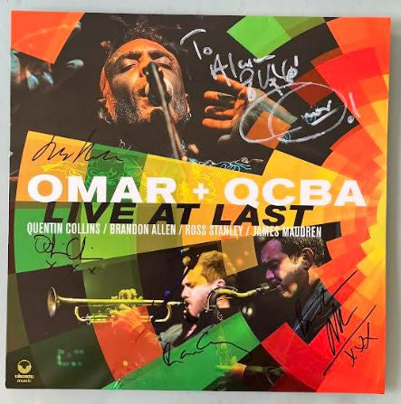 Omar +  QCBA - Live At Last (LP, Album)