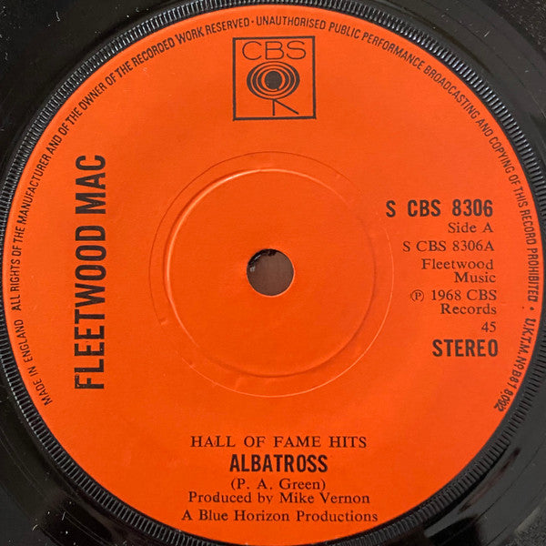 Fleetwood Mac - Albatross / Need Your Love So Bad (7", Sol)