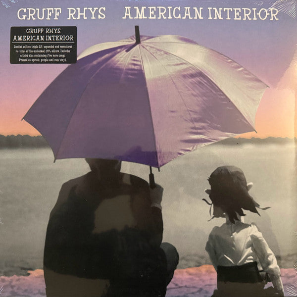 Gruff Rhys - American Interior (3xLP, Album, RE, RM, Apr)