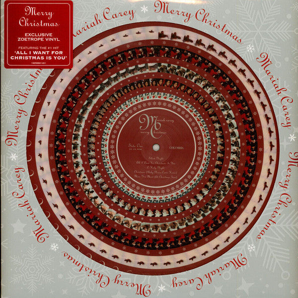 Mariah Carey - Merry Christmas (LP, Album, RE, Zoe)