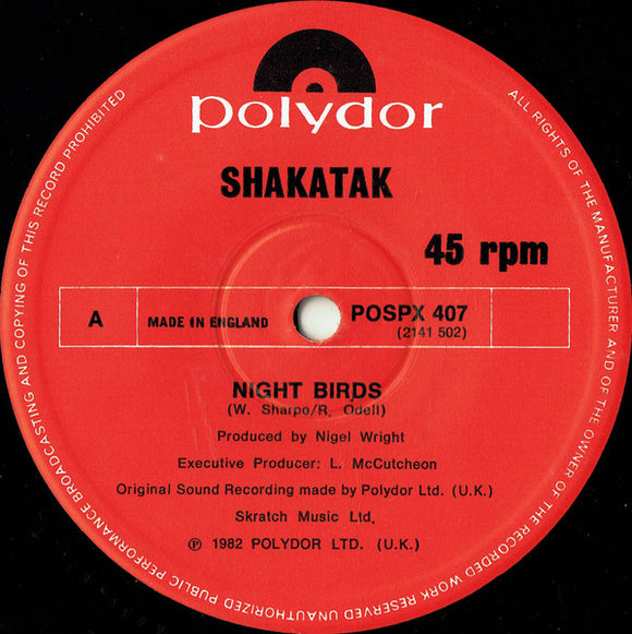Shakatak - Night Birds (12