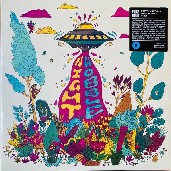 Pretty Lightning - Night Wobble (LP, Blu)