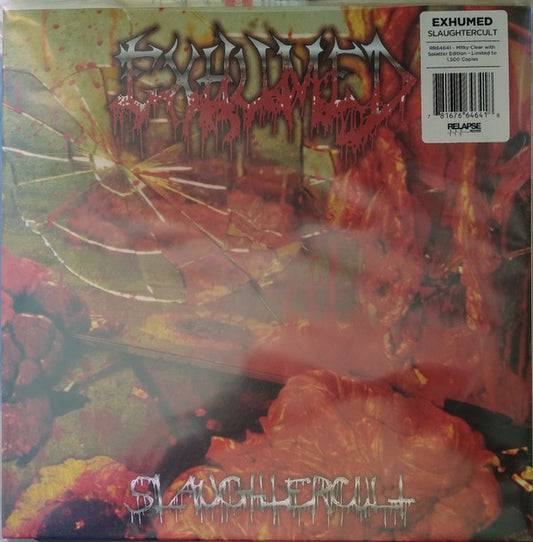Exhumed - Slaughtercult (LP, Album, Ltd, RE, Cle)