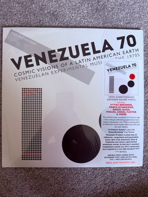 Various - Venezuela 70 (Cosmic Visions Of A Latin American Earth: Venezuelan Experimental Rock In The 1970's) (2xLP, Comp, RE, 10t)