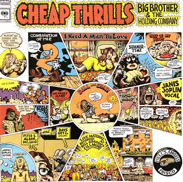 Big Brother & The Holding Company - Cheap Thrills (CD, Album, RE, RM)
