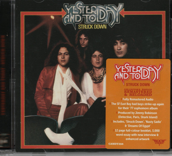 Yesterday And Today* - Struck Down (CD, Album, RE, RM)
