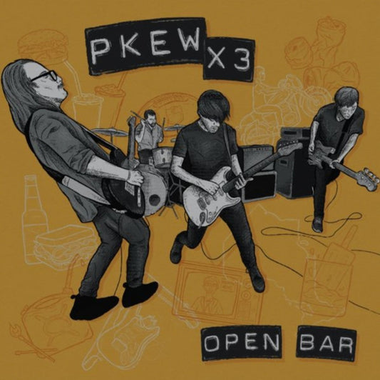 Pkew X3* - Open Bar (CD, Album)
