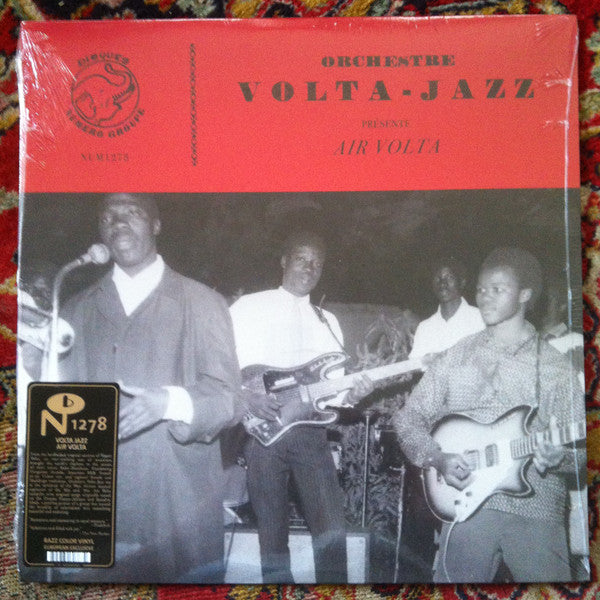 Orchestre Volta-Jazz* - Air Volta (LP, Comp, Ltd, Red)