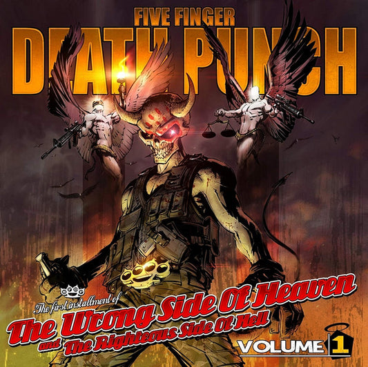 Five Finger Death Punch - The Wrong Side Of Heaven And The Righteous Side Of Hell, Volume 1 (CD, Album)